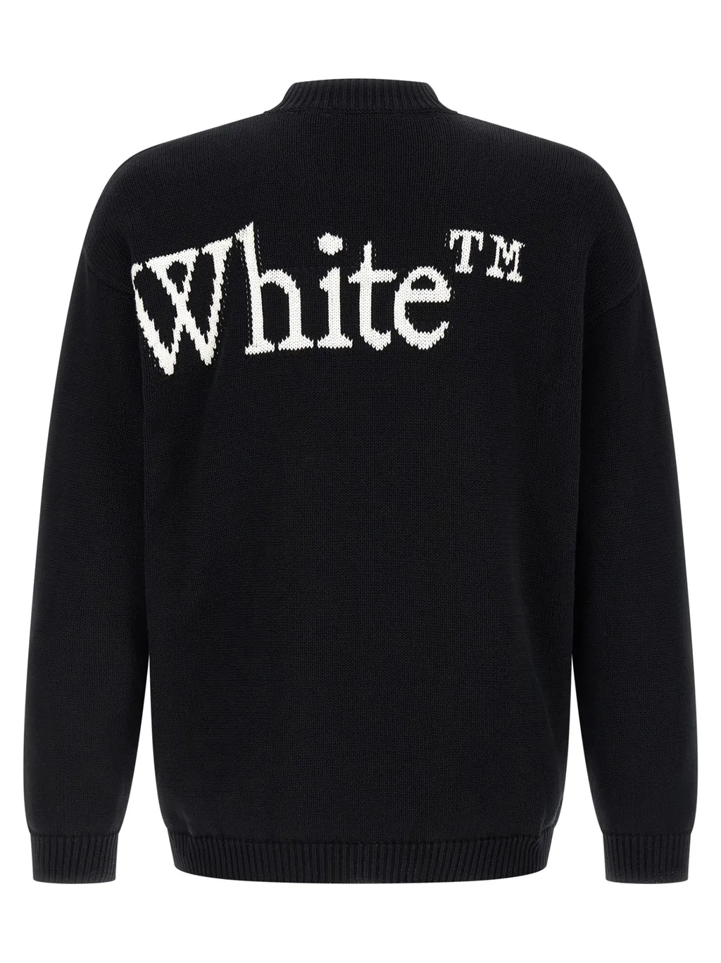 Off-White Logo Detailed Knitted Sweater