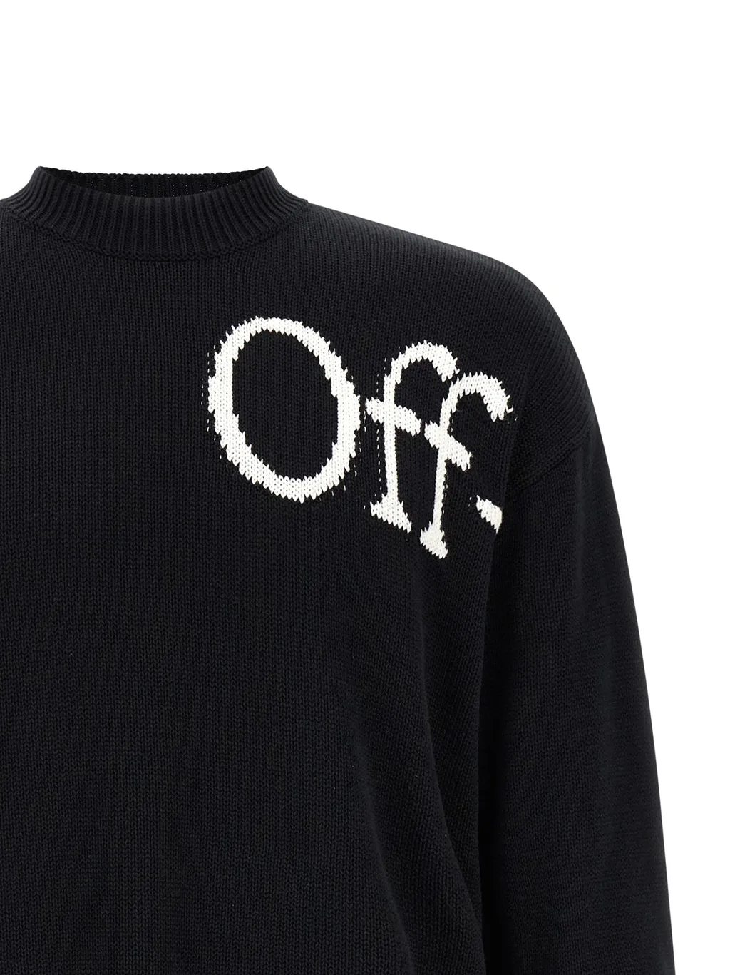 Off-White Logo Detailed Knitted Sweater