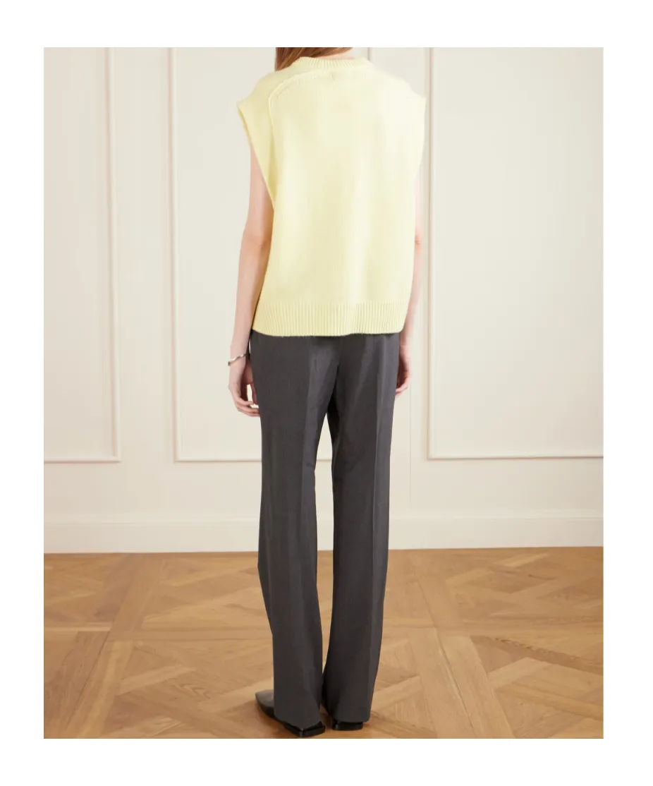 Mari Oversized Wool And Cashmere-Blend Vest