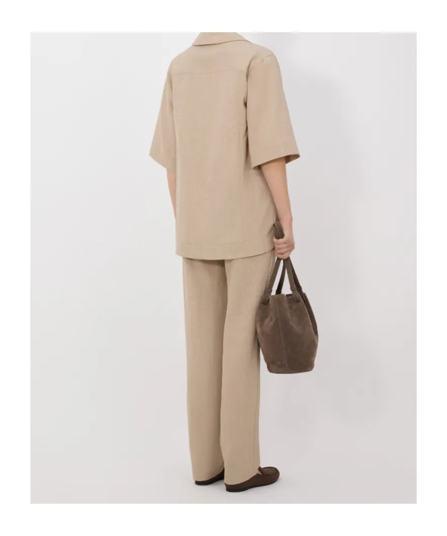 Ermo Open Neck Top