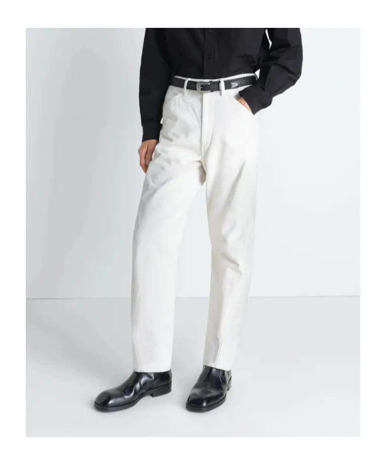 Twisted Workwear Pants In Denim