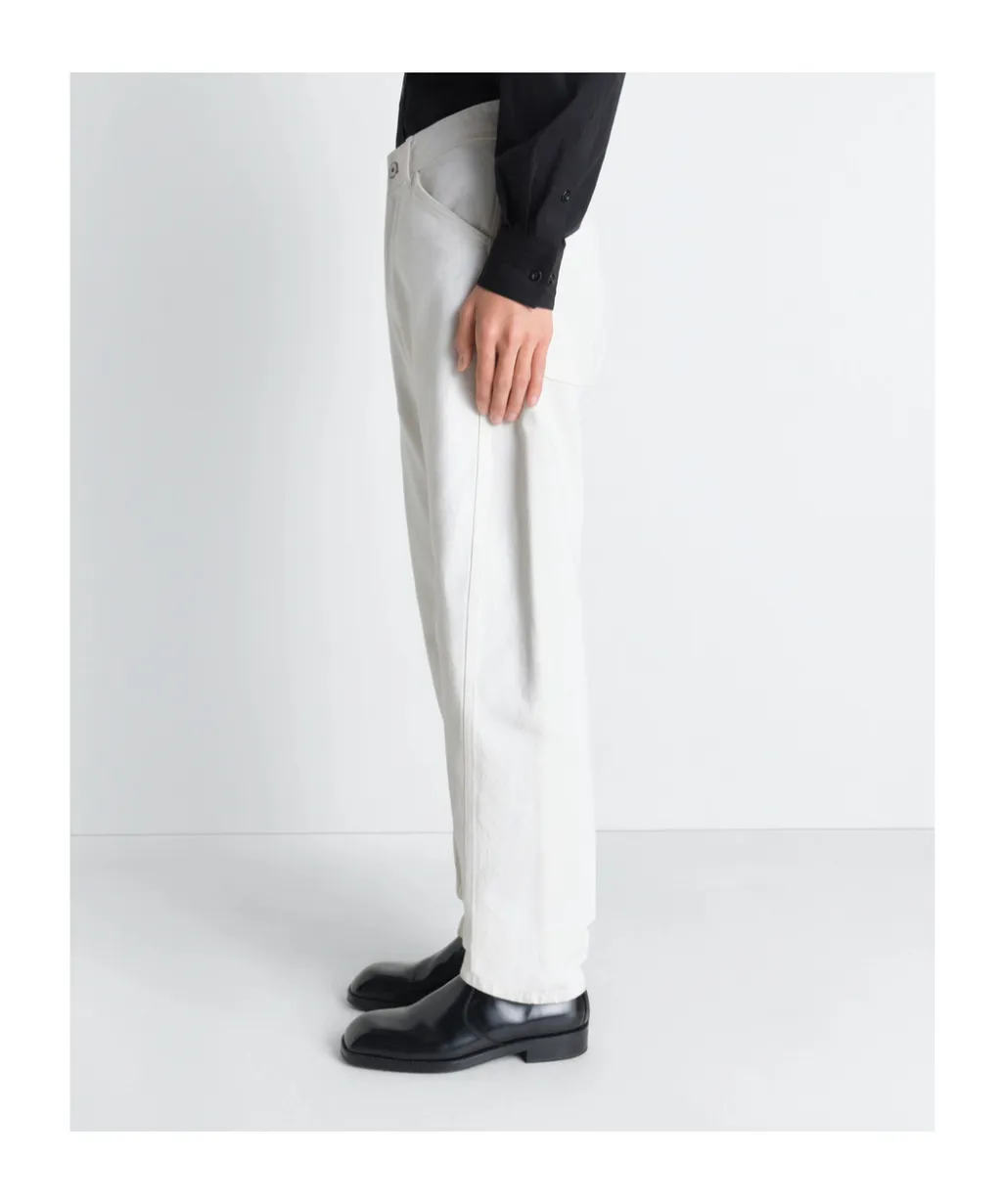 Twisted Workwear Pants In Denim
