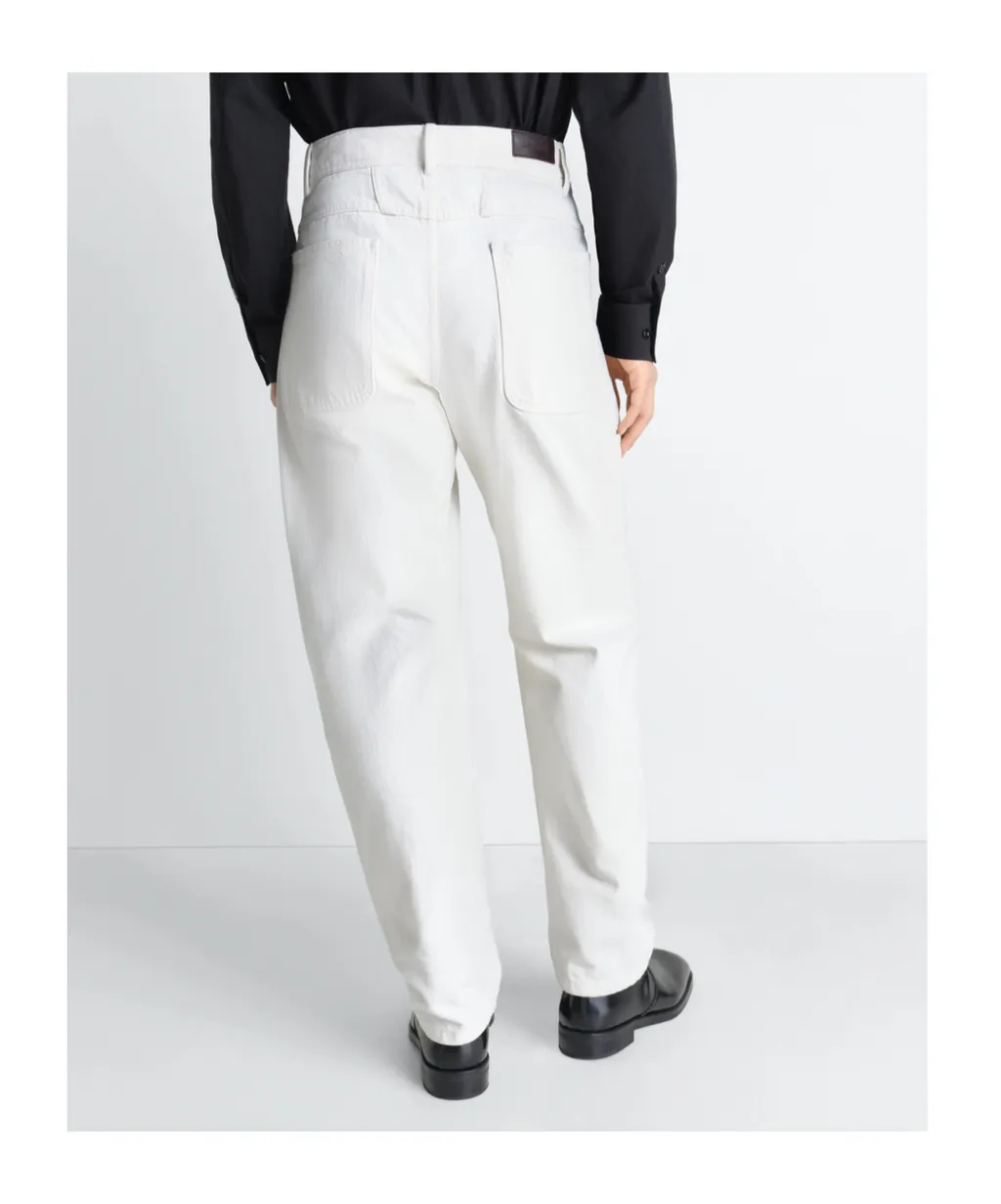 Twisted Workwear Pants In Denim