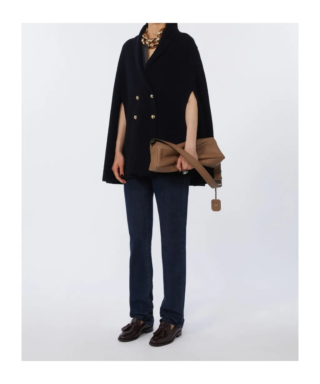 Zippered Shoulder Bag