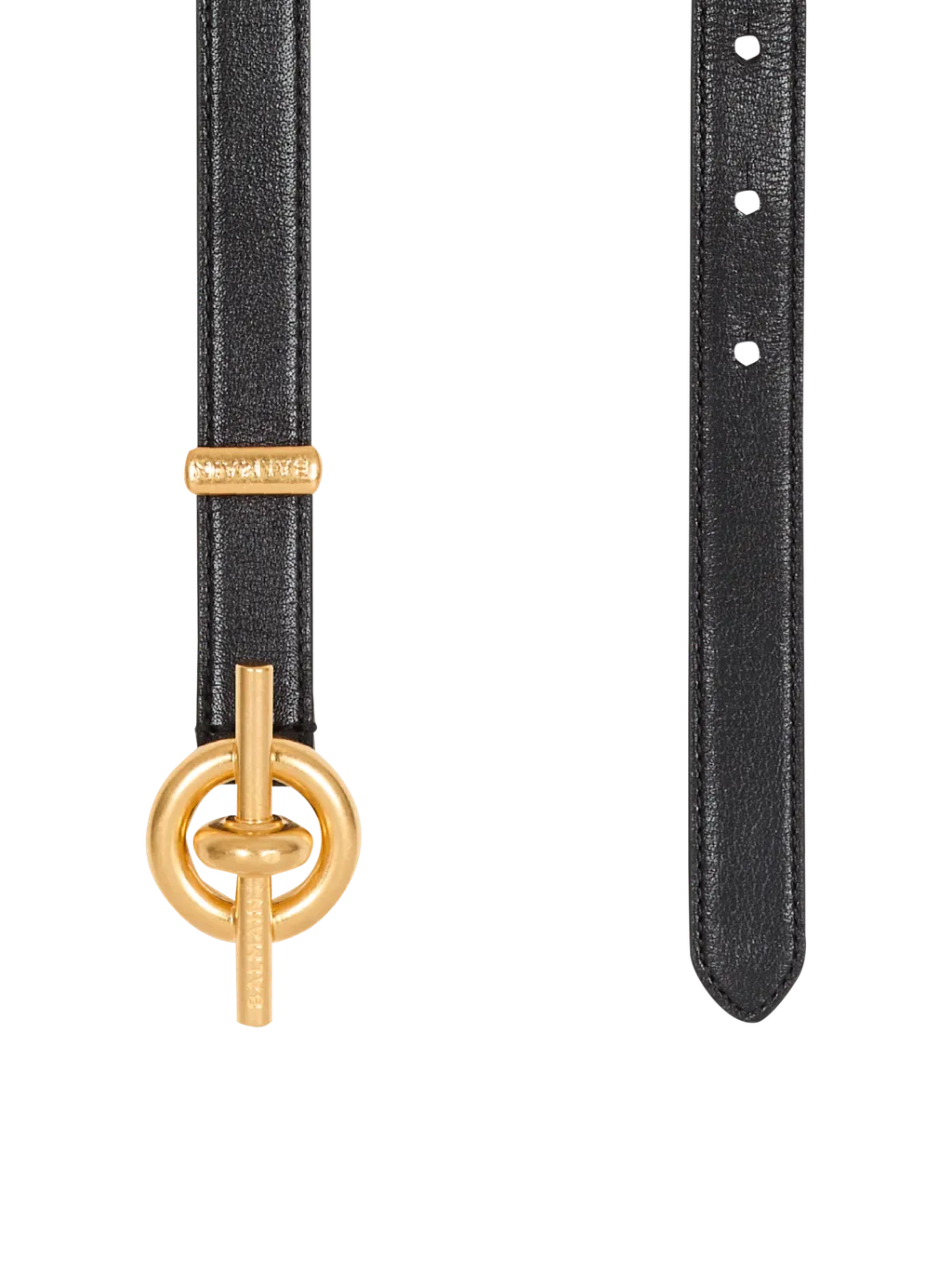 Calfskin T-Bar Belt
