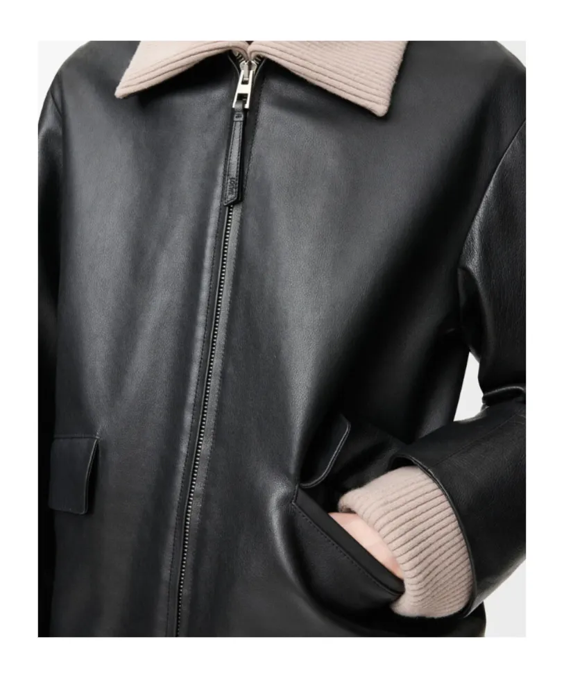 Jacket In Nappa Buffalo Skin