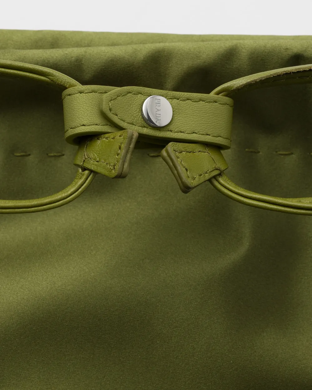 Prada Wish Silk Duchesse Pouch