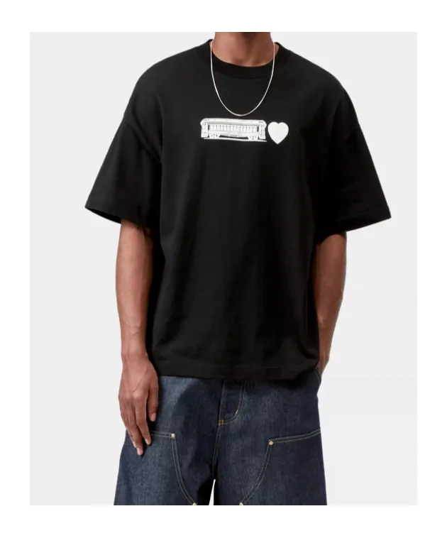 S/S Deconstructed Label T-Shirt