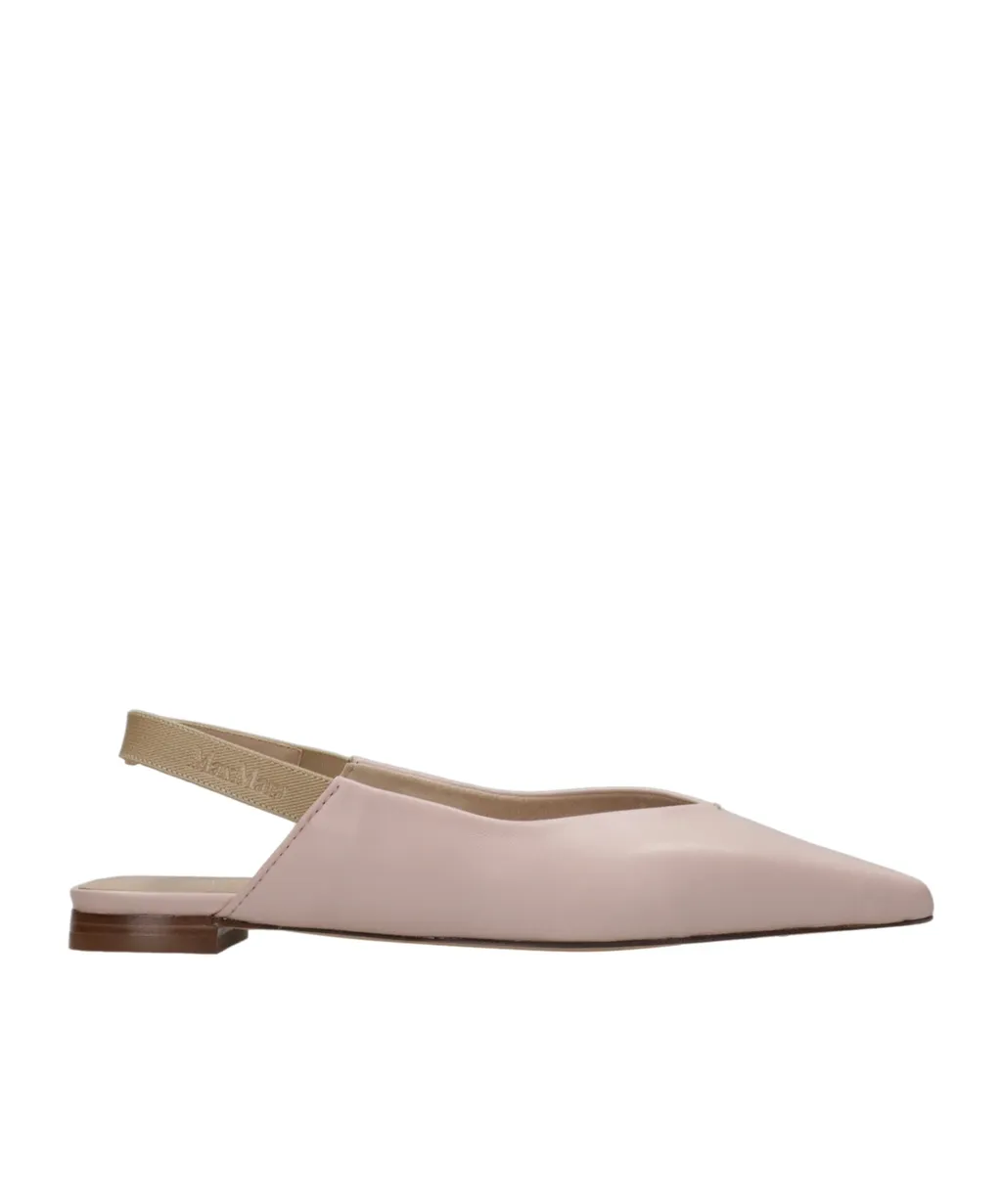 Pointed-Toe Flat Sandals