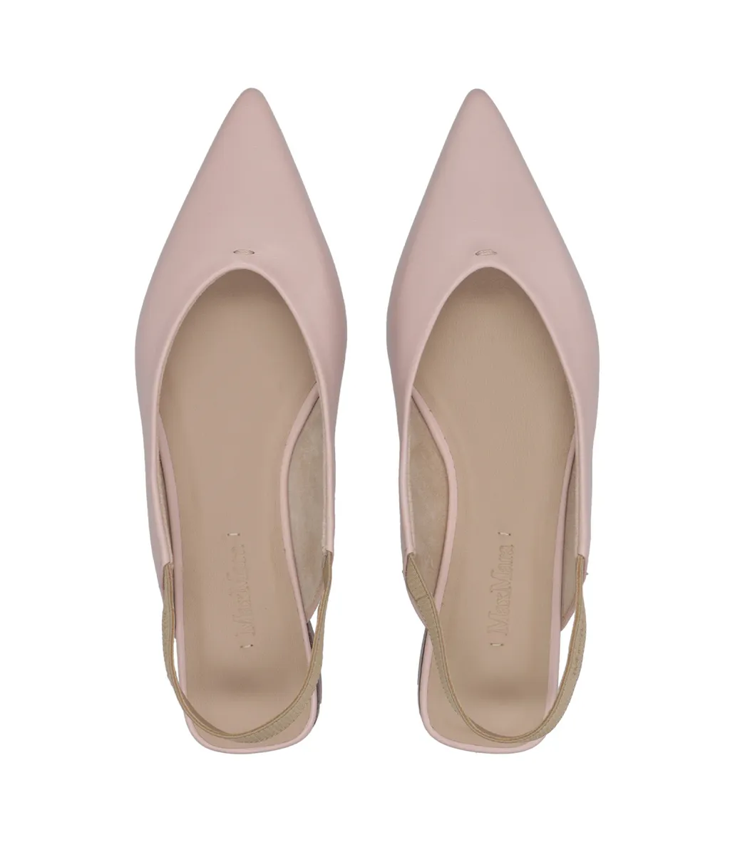 Pointed-Toe Flat Sandals