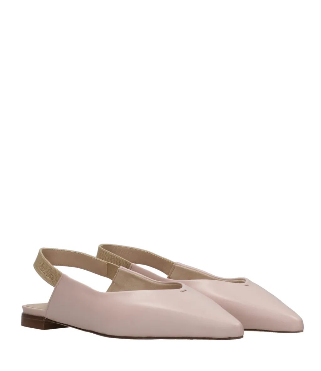 Pointed-Toe Flat Sandals