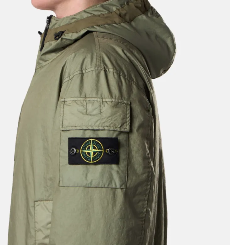 Long-Sleeved Hooded Cotton Jacket
