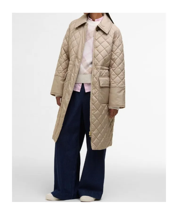 Long-Sleeved Long Jacket