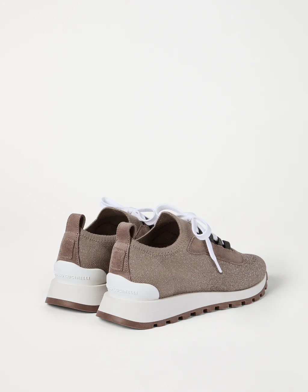 Sparkling Knit Sneakers