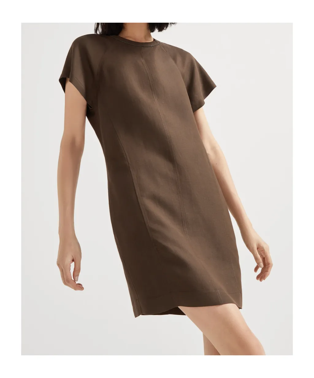Monili Chain-Detail Mini Dress