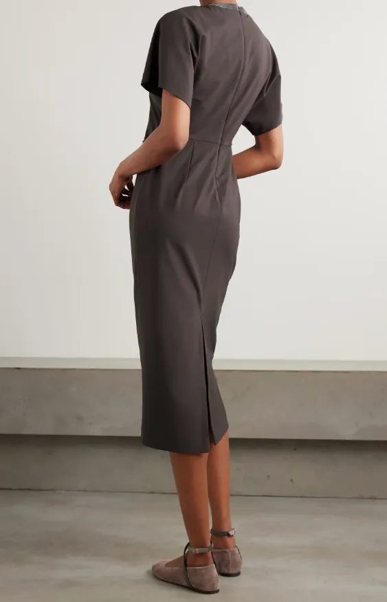 Round Neck Short Sleeve Dress