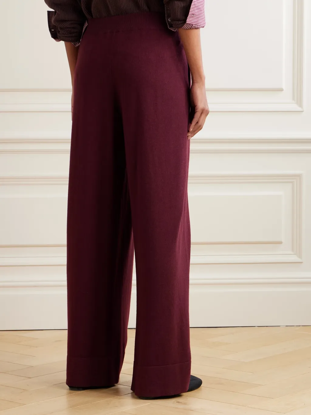 Wide-Leg Casual Pants