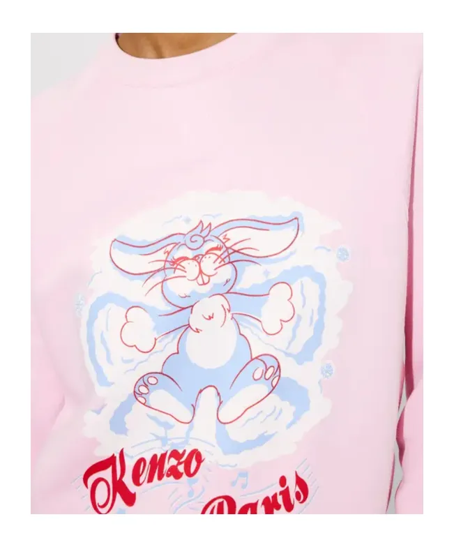 Sweatshirt In Cotton Kenzo Winter Holidays