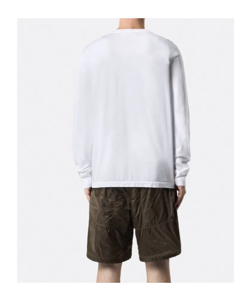 Stone Island Logo Patch Long Sleeved T-Shirt