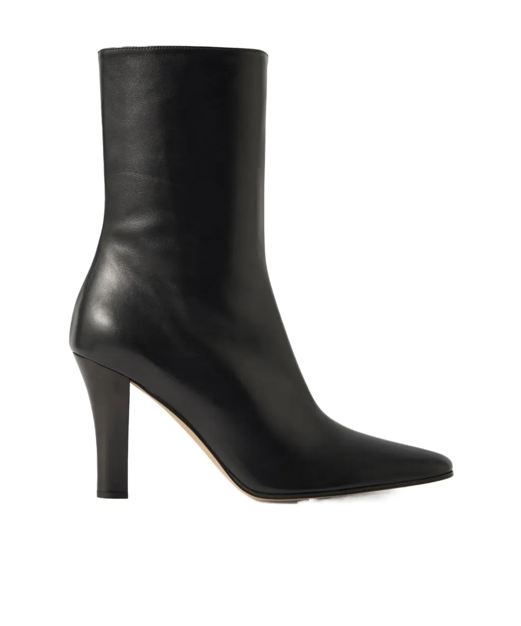 Mona Leather Ankle Boots