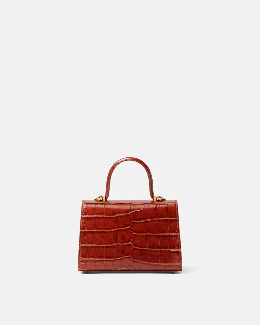 Versace Medusa 95 Embossed Small Handbag