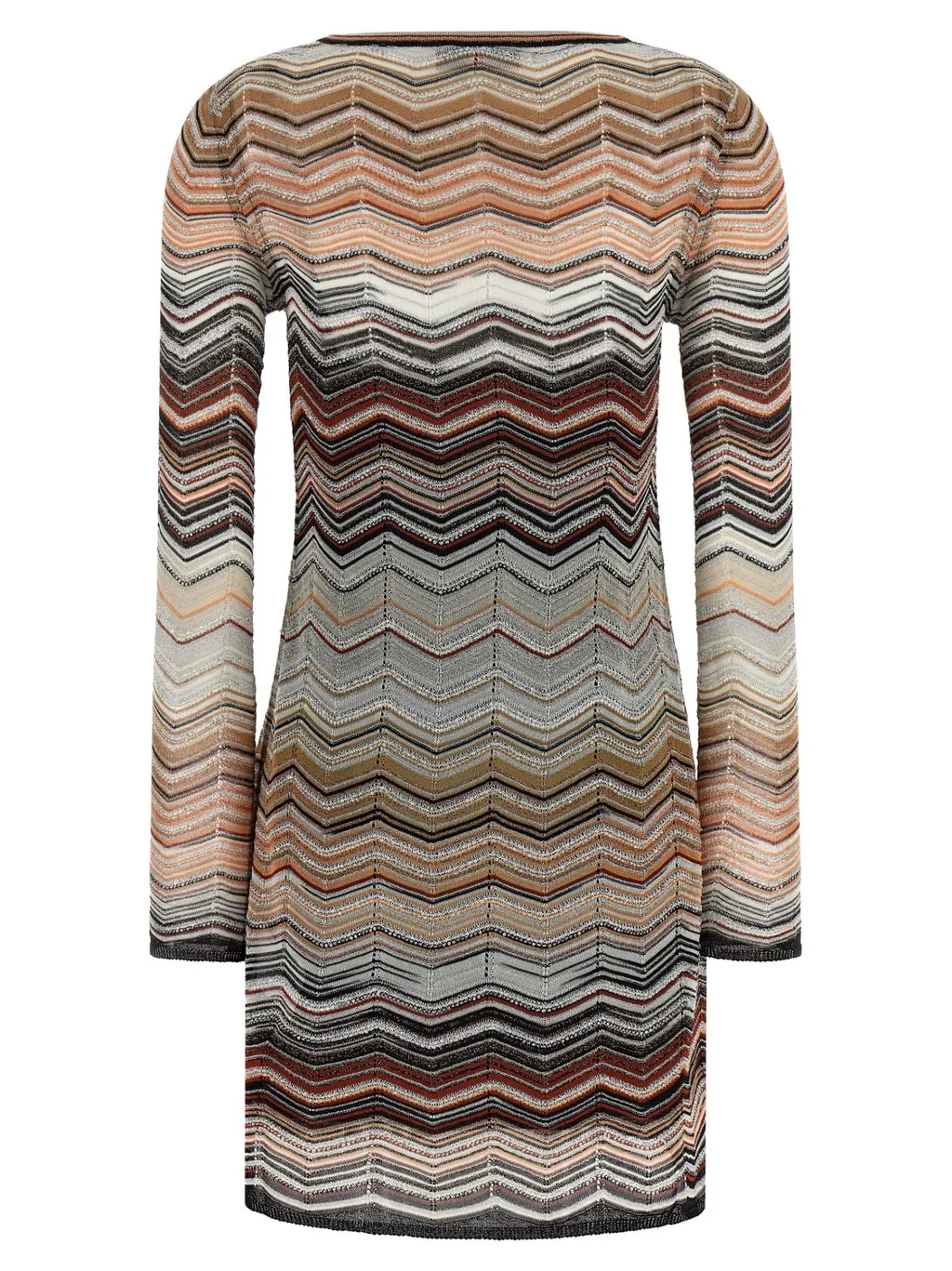 Missoni Chevron Sequin Mini Knitted Dress