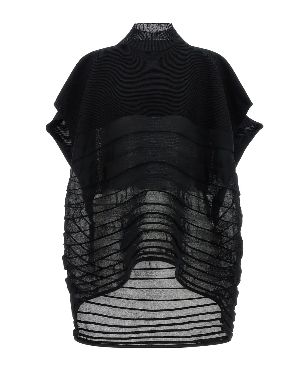 Issey Miyake Moving Knit Top