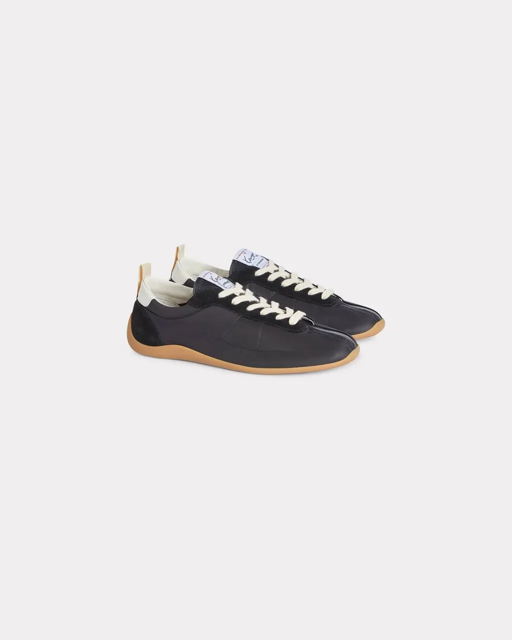 Kenzo Retro Lace-Up Low-Top Sneakers