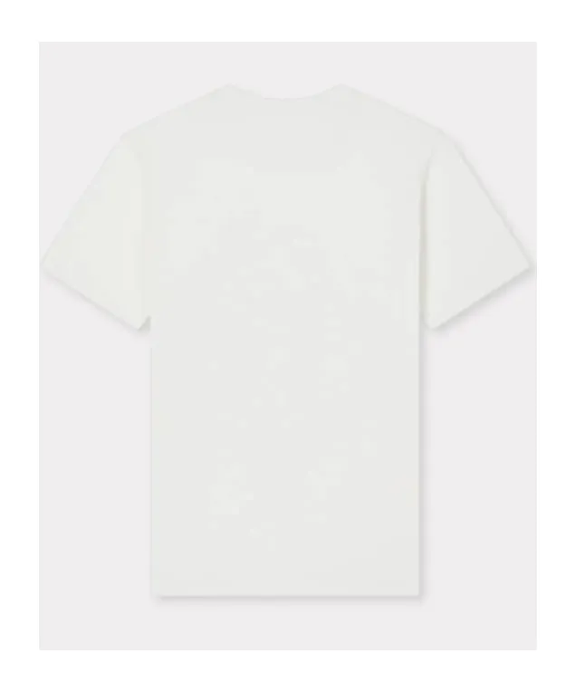 Embroidered Slim T-Shirt In Cotton Boke Flower