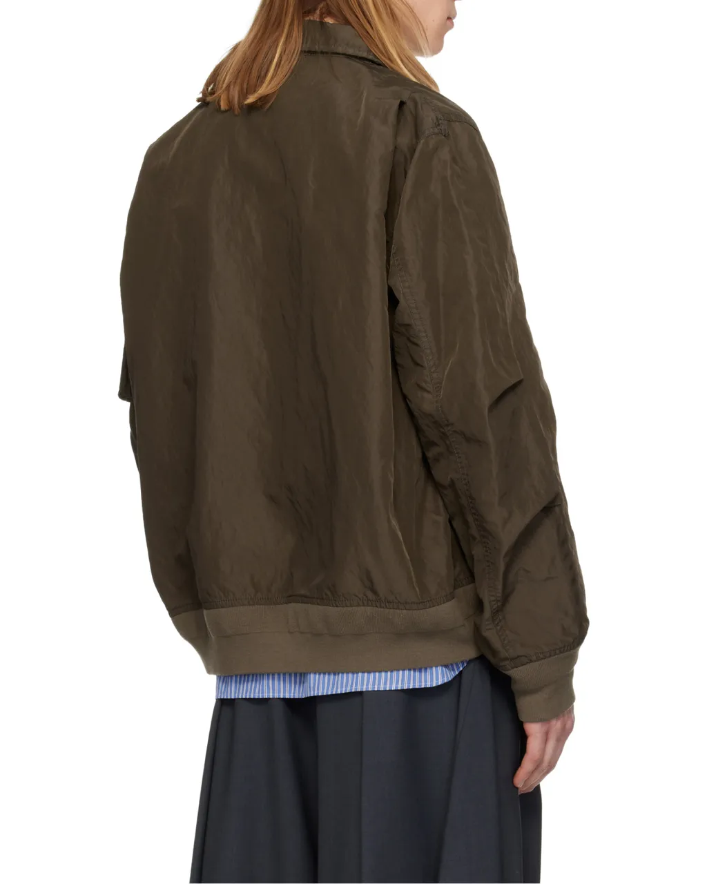 Sacai Zip-Up Bomber Jacket