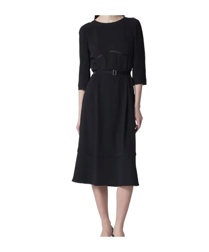Round-Neck Dress