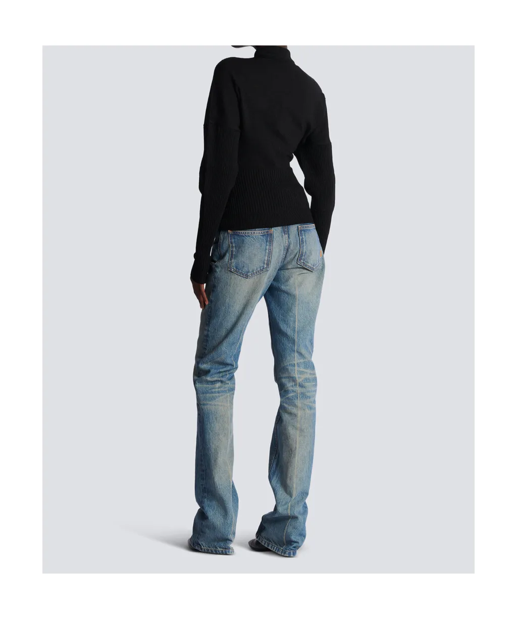 Balmain Zipped Knit Cardigan