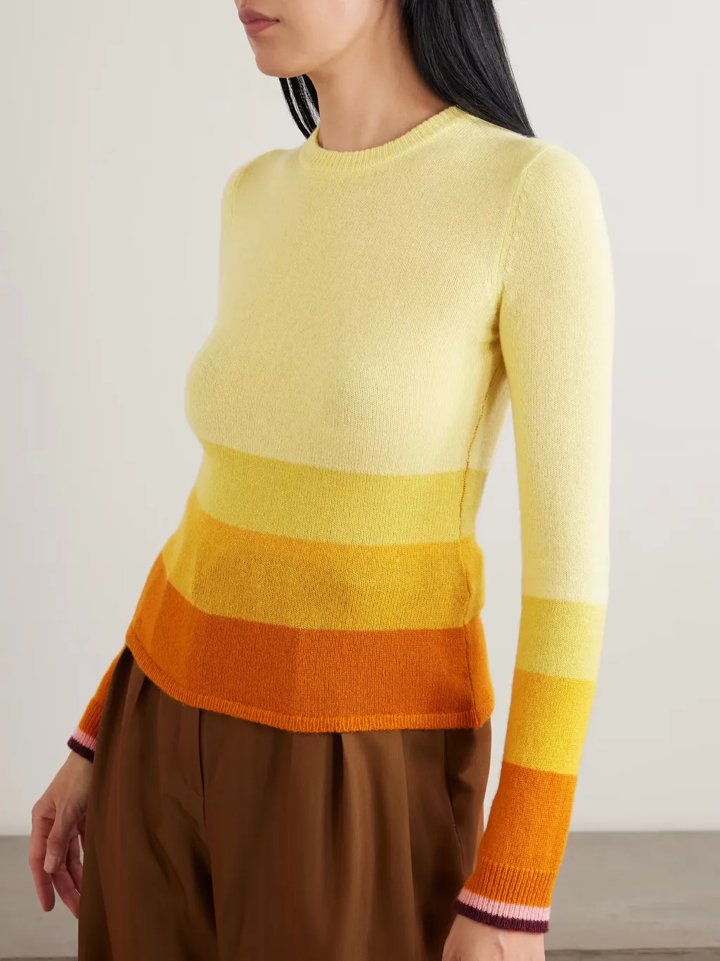 Striped Cashmere Sweater