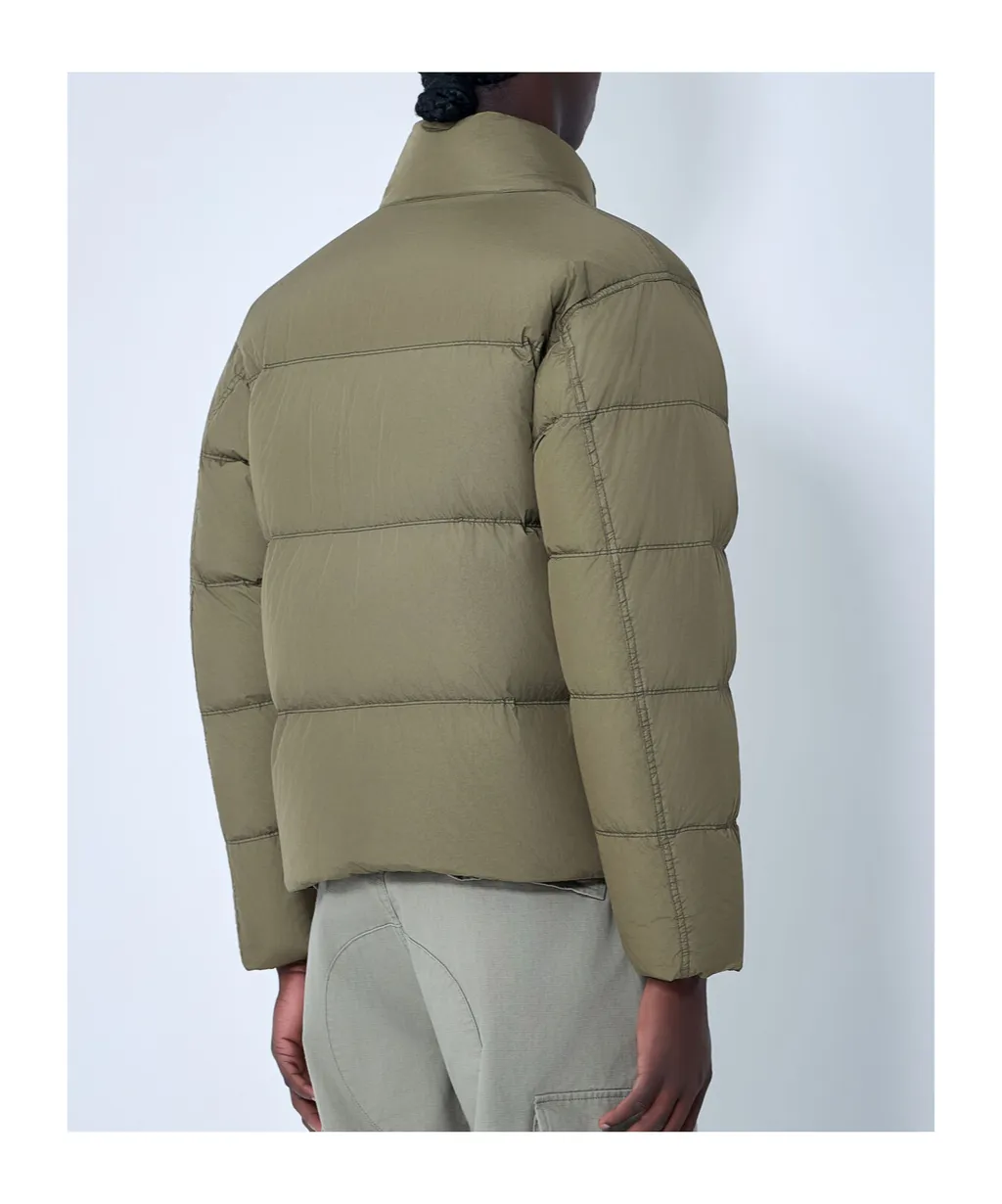 Long-Sleeved Down Jacket