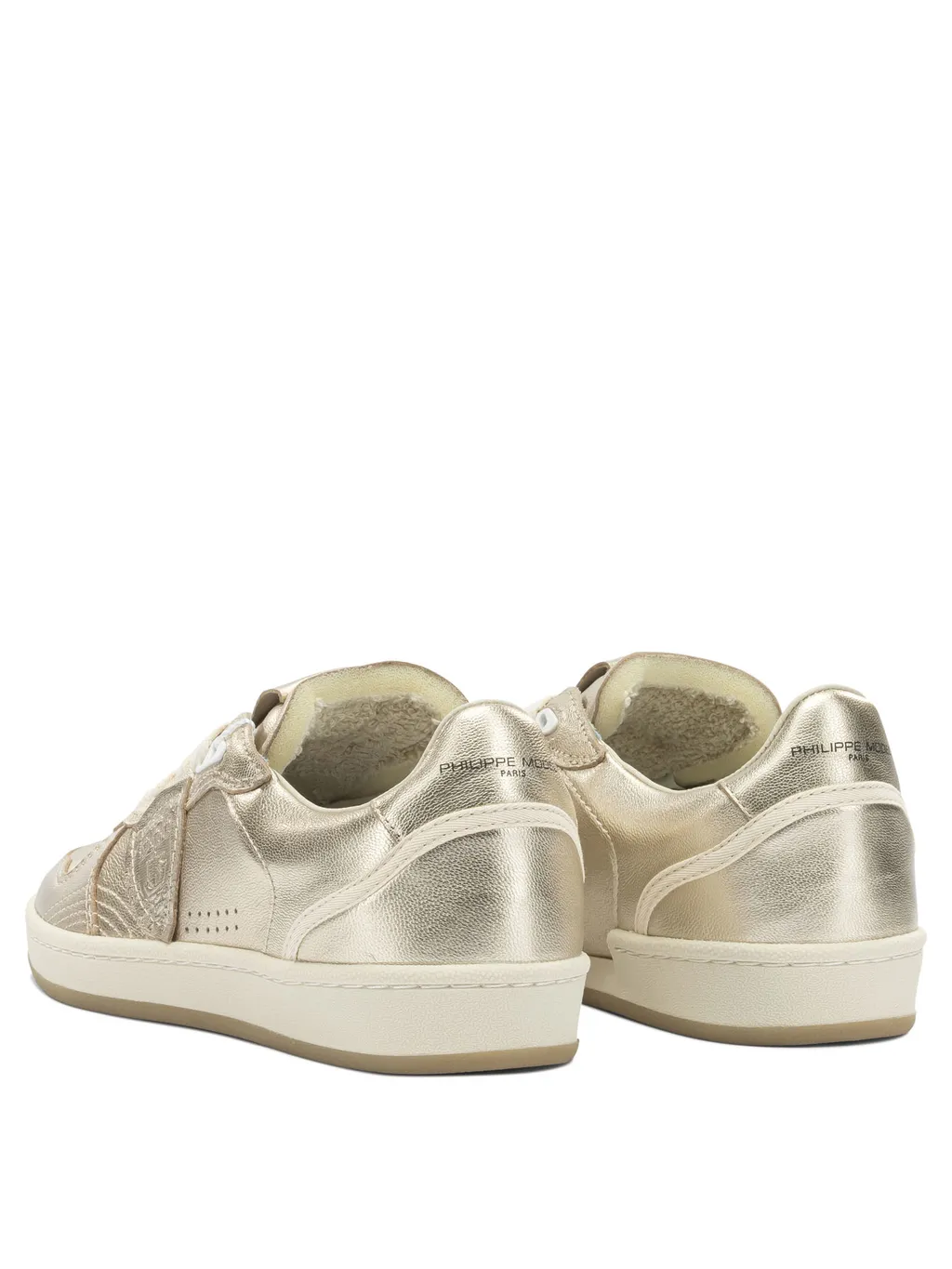 Philippe Model Logo Patch Lace-Up Sneakers