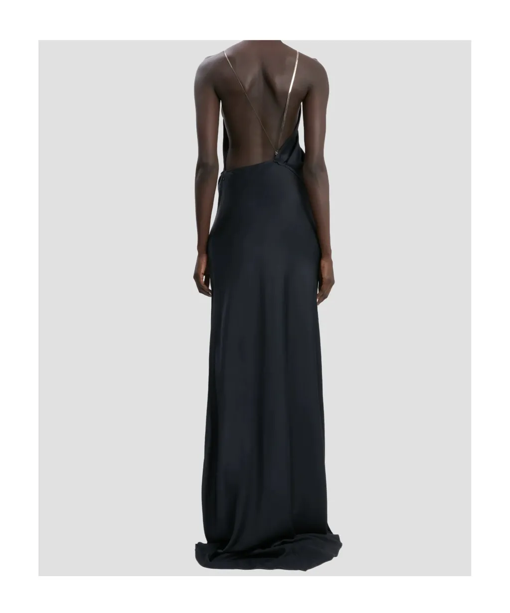 Chain Strap Slip Dress