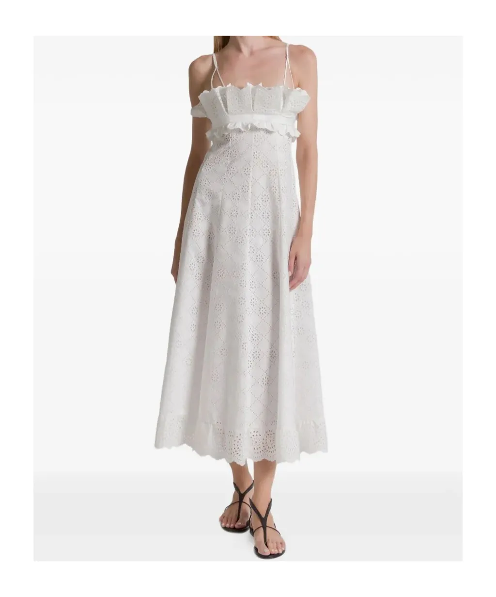 Sangallo Lace Summer Dress