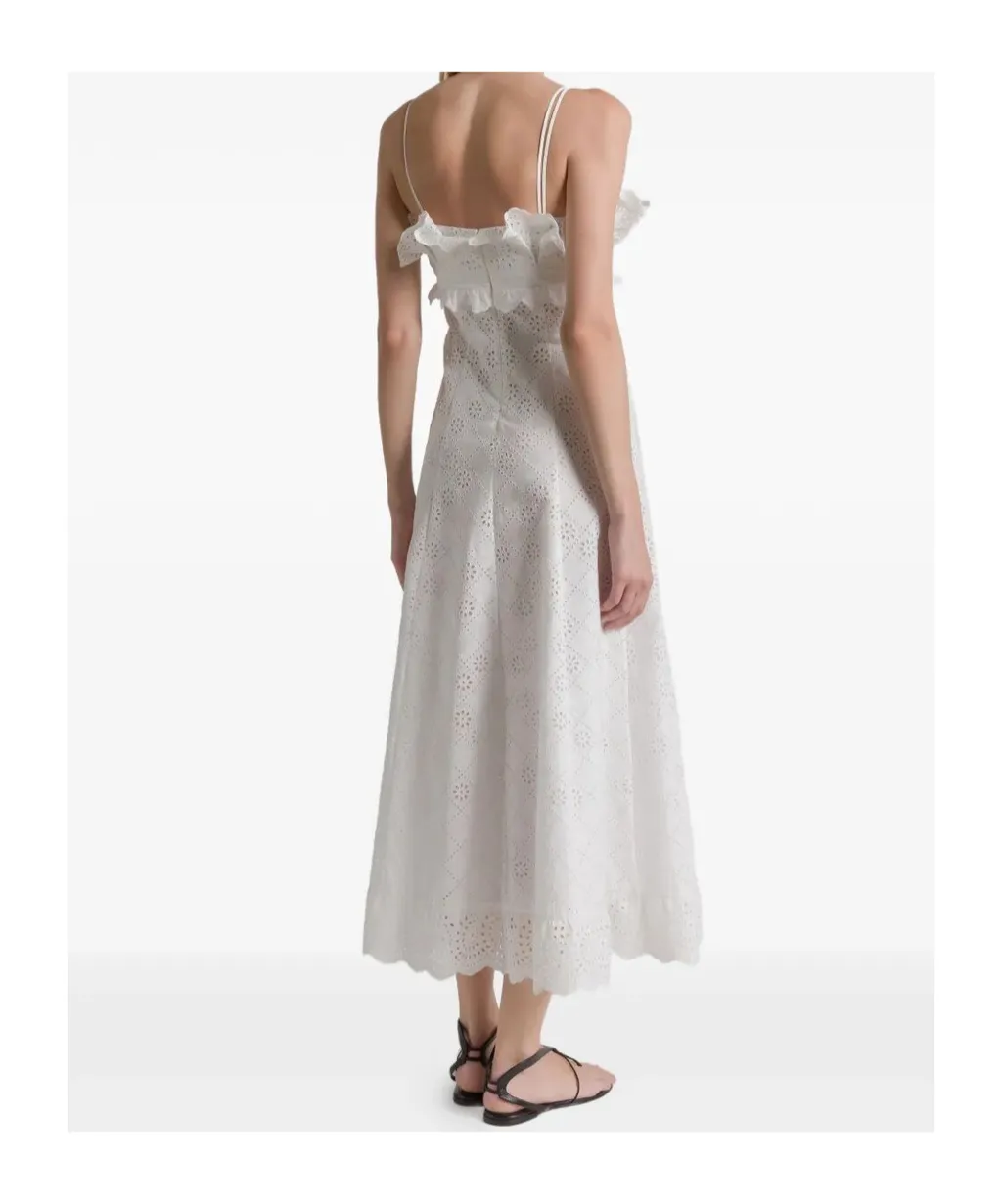 Sangallo Lace Summer Dress