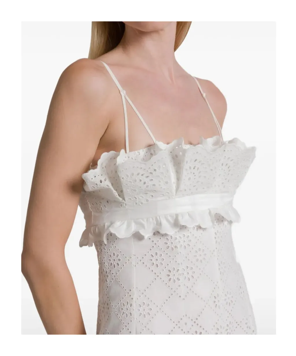 Sangallo Lace Summer Dress