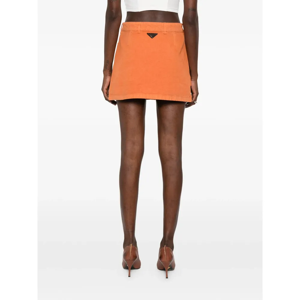 Belt Loop Midi Skirt