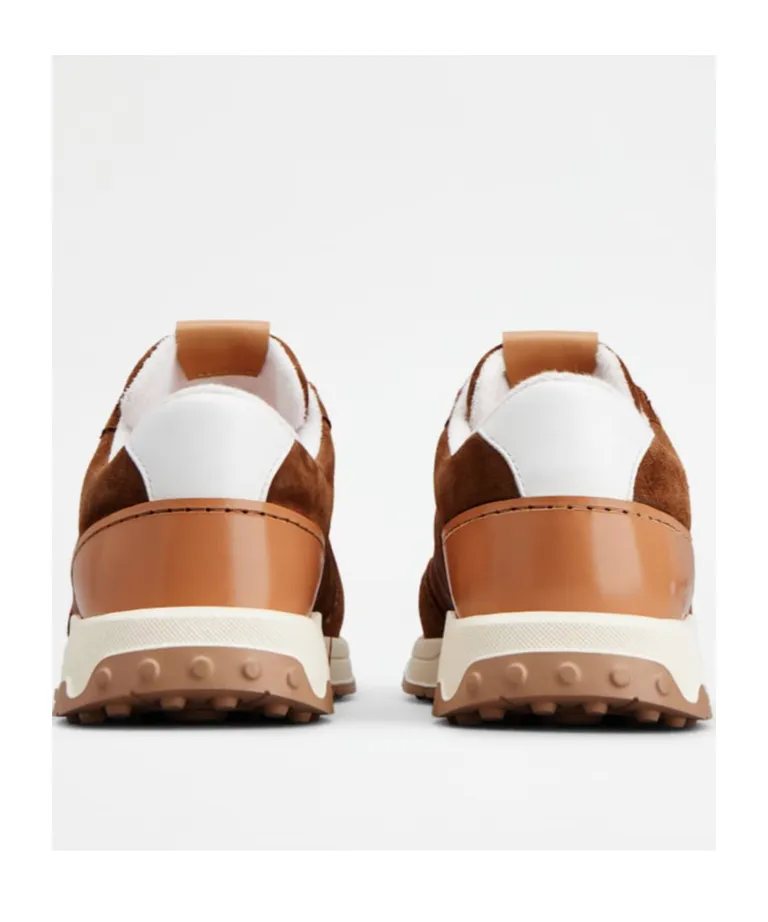 Tod's Panelled Lace-Up Sneakers