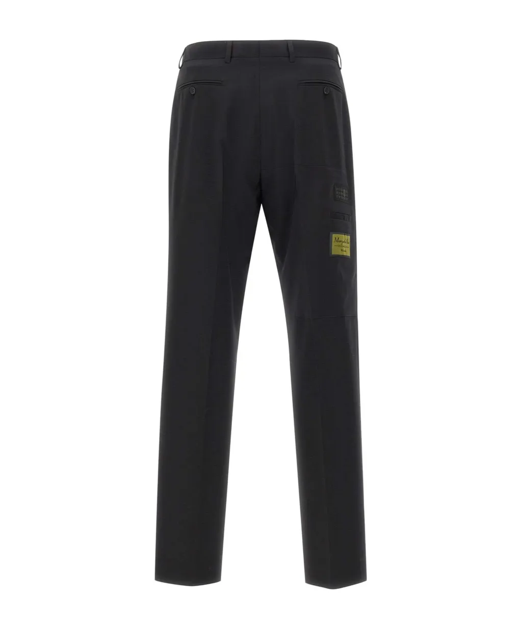 Button-Fastening Trousers