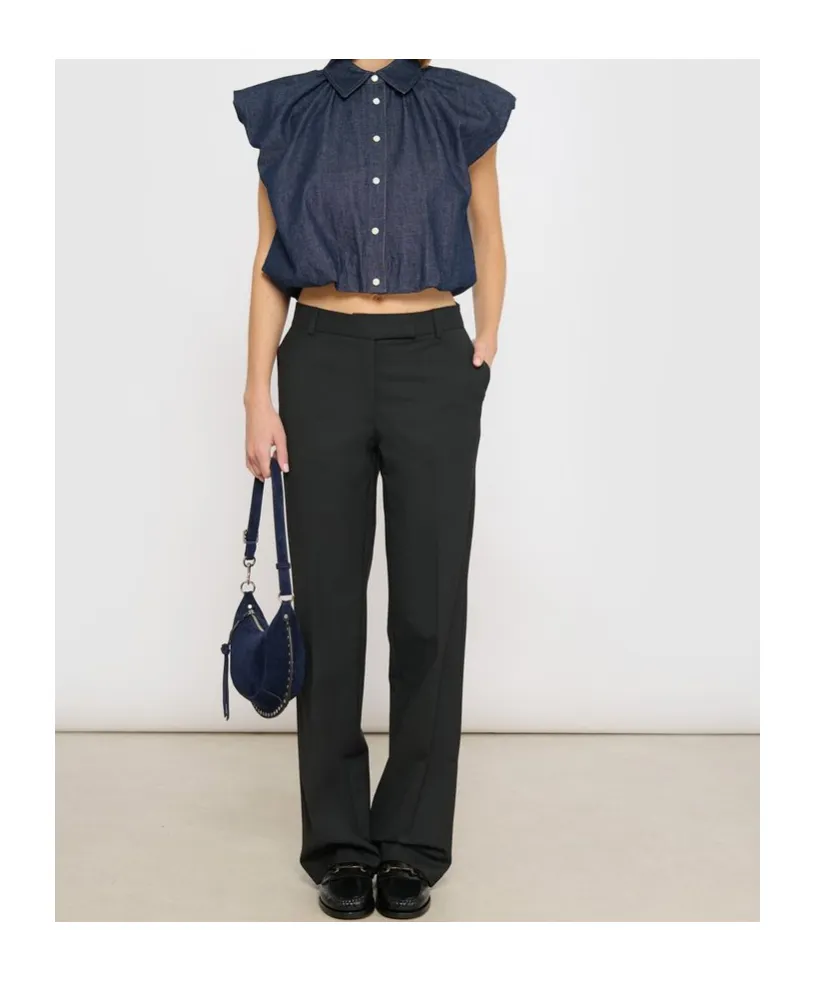 Oskan Moon Studded Shoulder Bag