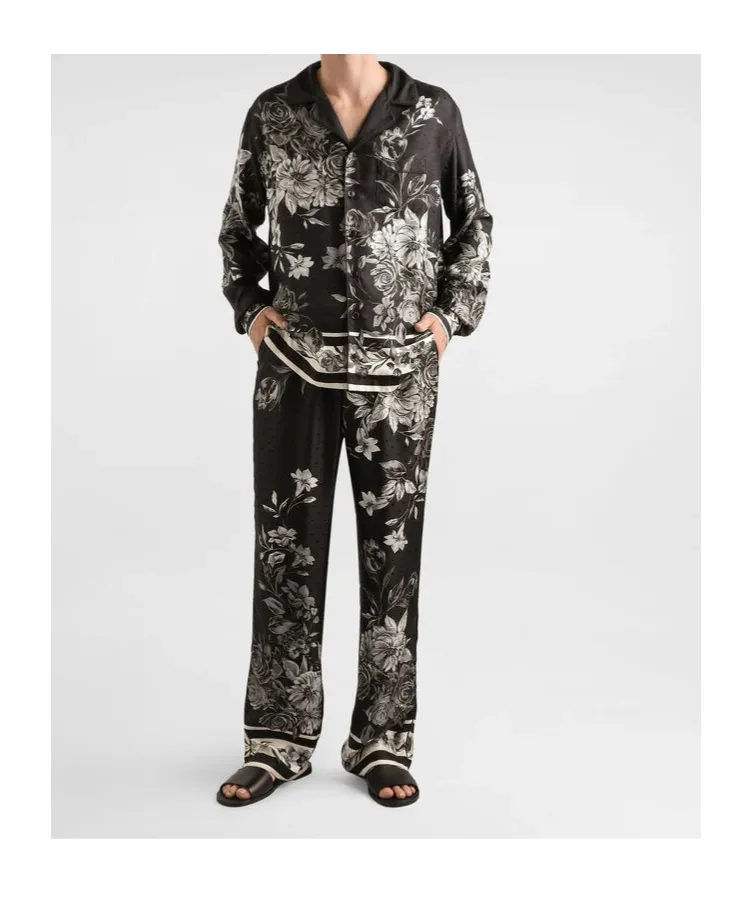 Dolce & Gabbana Floral Printed Trousers