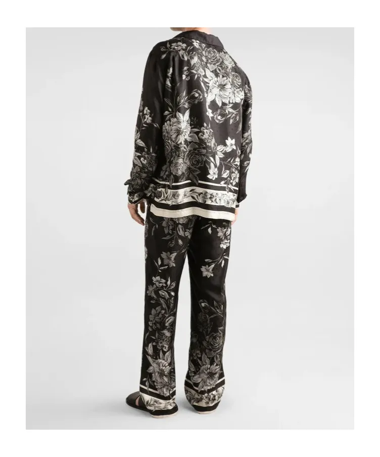 Dolce & Gabbana Floral Printed Trousers