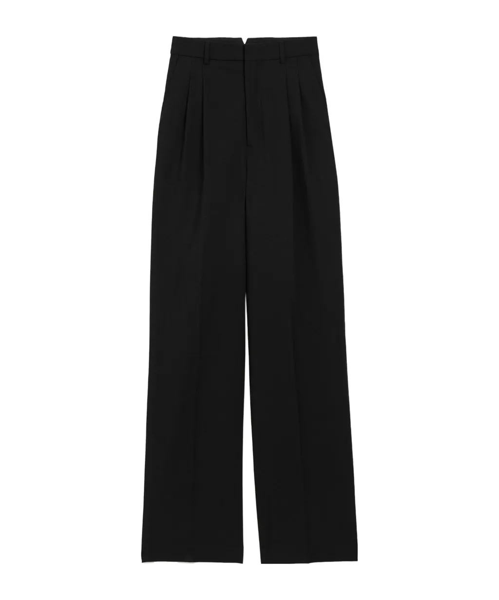 Ami High Waist Wide Trousers