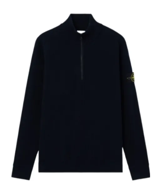 Regular-Fit Half-Zip Jumper