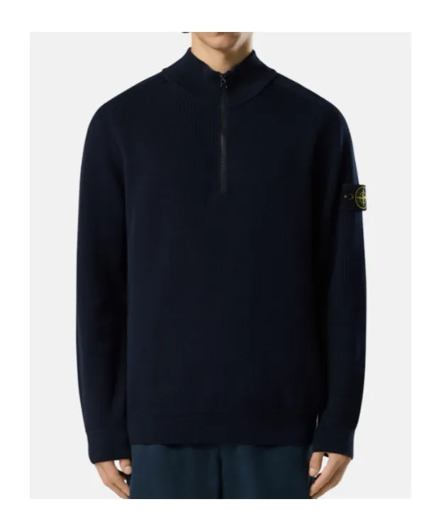 Regular-Fit Half-Zip Jumper