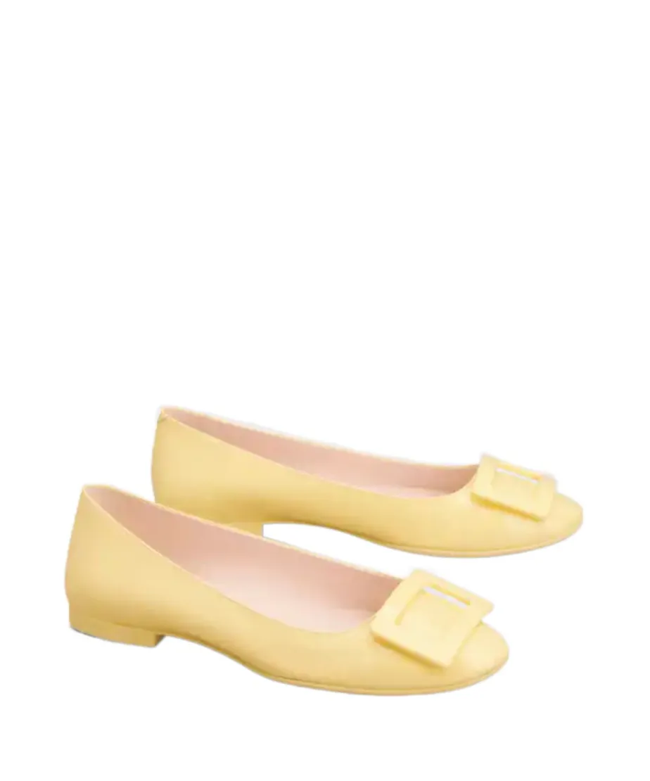 Roger Vivier Logo Embossed Flat Shoes