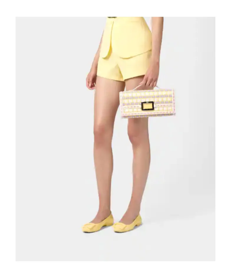 Roger Vivier Logo Embossed Flat Shoes